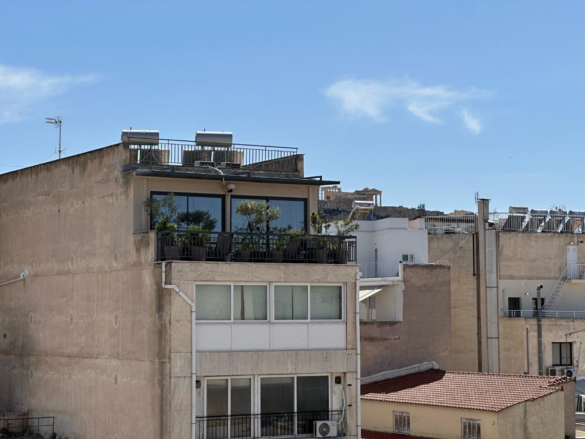 Emily In Athens - Central Chic Flat With Terrace Syntagma E1 Eksteriør bilde