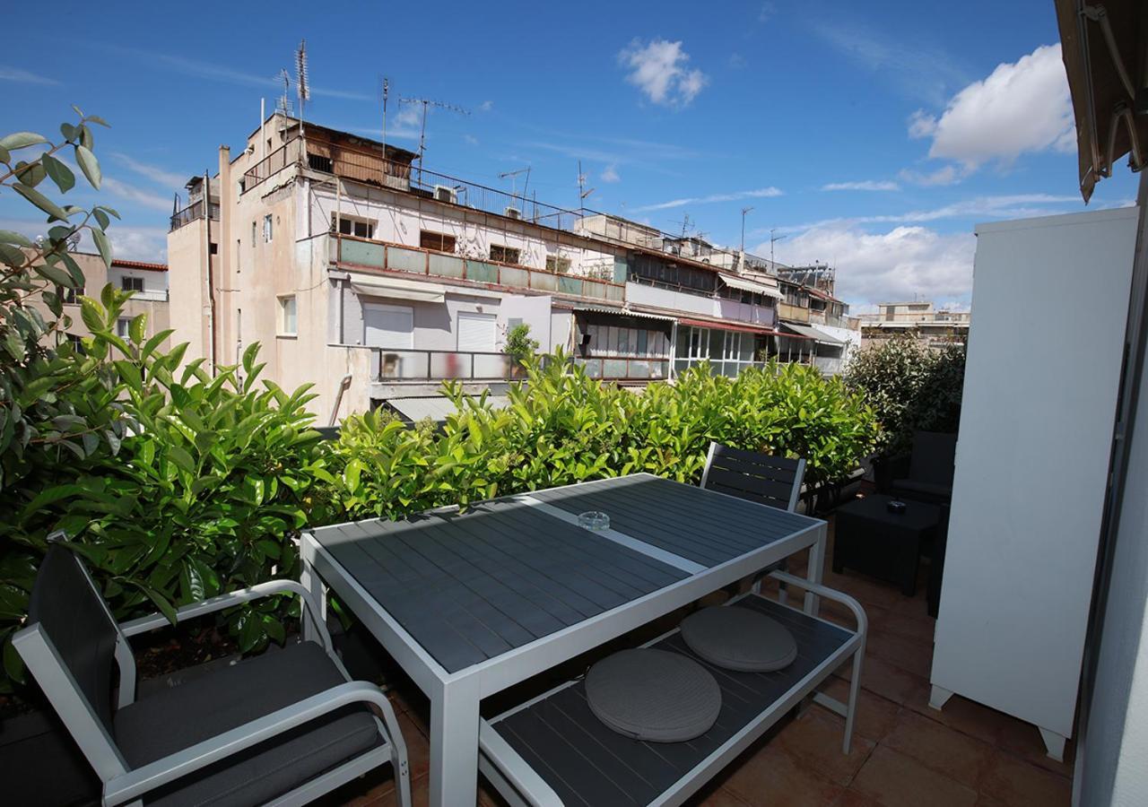 Emily In Athens - Central Chic Flat With Terrace Syntagma E1 Eksteriør bilde