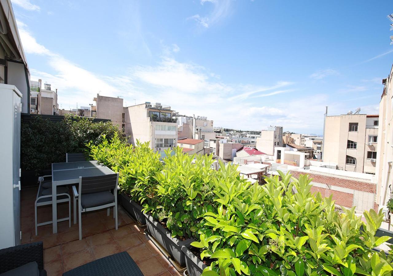 Emily In Athens - Central Chic Flat With Terrace Syntagma E1 Eksteriør bilde